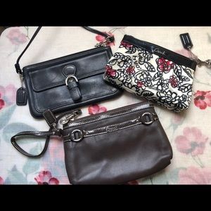 Coach Wristlet Lot of 3!